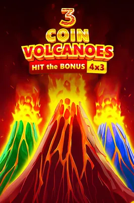 3 Coin Volcanoes tragamonedas explosiva 9RMX